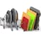 Simple Houseware Kitchen Cabinet Pantry and Bakeware Organizer Rack Holder, Bronze - 2 Pack