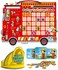Potty Training Chart &amp; 35 Magnetic Stickers - Potty Chart, Potty Training Sticker Chart, Potty Training Chart for Toddlers Boys, Potty Chart for Girls with Stickers(Fireman Theme)
