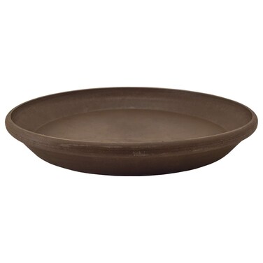 PSW AP25C Single Saucer, 10-Inch, Chocolate, 10 inch