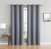Madison - 100% Blackout Curtains - 84 Inch Long - Newly Innovated - Eco Friendly - Light Weight Fabric with Grommets - Heat and Light Blocking Drapes (2 Pieces 37" W x 84" L Each Panel, Dusty Blue)