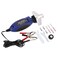 Vikye Mini Chainsaw Sharpener, DC 12V 55W Electric Chain Saw Grinder Grinding Machine Sharpening System with Three Sizes of Grinding Stones