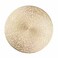 Round Placemats Gold Metallic Set of 6 Vinyl Hollow Placemats 15 Inch, Washable Easy Clean Wipeable Non Slip Stain Heat Resistant Dinning Table Place Mats for Wedding Party Decoration by Snowkingdom