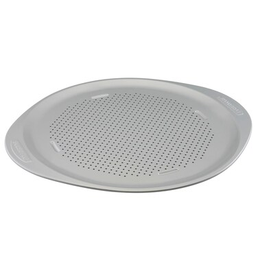 Farberware Insulated Nonstick Bakeware 15.5-Inch Round Pizza Pan, Light Gray