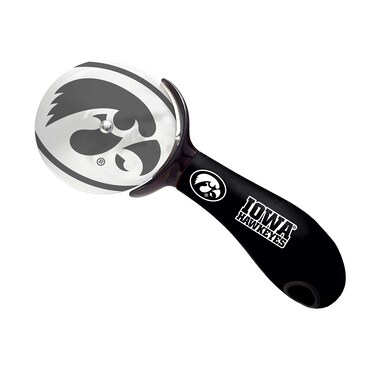 The Sports Vault NCAA Pizza Cutter, Iowa Hawkeyes, 7.9" x 3.1", Team Colors
