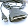 Washinglee USB Programming Cable for Fanuc CNC DNC, USB to DB25 Male Console Cable for Fanuc, Built in FTDI Chip, 6 FT