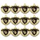 SHOP AWARDS AND GIFTS Honor Society Badge Enamel Lapel Pins, Appreciation, Reward, School, Bulk Pack of 12, Poly Bagged, 1 Inch