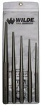 Wilde Tool - PLT 5.NP/VP PLT5.NP/VP 5-Piece Long Taper Punch Set-Vinyl Pouch