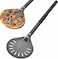 RTT Pizza Turning Peel-8 inch Pizza Turner Spinner, Perforated Aluminum Pizza Peel,Pizza Oven Accessories&iuml;&frac14;&OElig;Long Handle