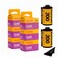 Kodak Gold 200 35mm Film Camera Film Bundle, 6 Rolls (2x3 Pack), 36 Exposures Each, for 35mm Film Cameras Includes Balveli Premium Microfiber Cloth - Kodak Film 35 mm Film Roll for Film Camera 35mm