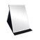 Portable Folding Makeup Mirror with Adjustable Stand, PU Leather Vanity Table for Cosmetics Personal Beauty, Large