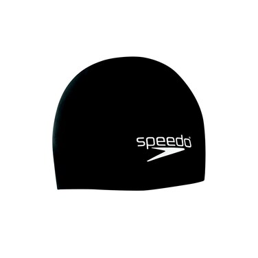 Speedo Elastomeric Solid Silicone Cap - Black 7510192-001