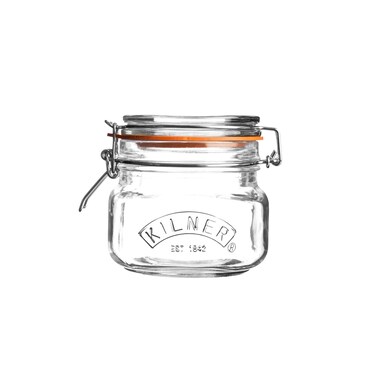 Kilner Square Swing Top Glass Jar   17oz