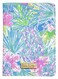 Lilly Pulitzer Vegan Leather Passport Holder, Cute Passport Cover, Travel Wallet with Credit Card Slots, Swizzle In