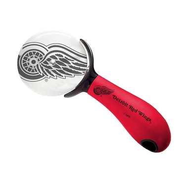 Sports Vault NHL Detroit Red Wings Pizza Cutter Team Color, 7.9" x 3.1