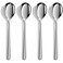 Korean Spoons,Forged 18/10 Stainless Steel Korean Soup Spoons with Long Handles,8.4 Inch,Set of 4.Dishwasher Safe