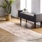 nuLOOM 2&#39; x 6&#39; SpinClean Machine Washable Stain-Resistant Area Rug with Non Slip Backing, Low Profile for Living Room, Bedroom, and Dining Room, Ren Peach