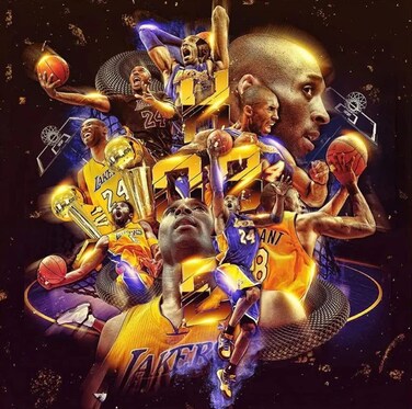 MZWSDH Slam Dunk Basketball Star Diamond Painting Kit 5D Full Round Paint with Diamonds Basketball Diamond Painting Art for Adult Beginner Basketball Lovers Home Decor (16 X 16 Inches)