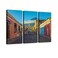 YKing1 Antigua City at Sunrise Wall Art Painting Pictures Print On Canvas Stretched &amp; Framed Artworks Modern Hanging Posters Home Decor 3PANEL