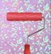 Greek Art 7" DIY Patterned Paint Roller Decorative Rubber Roller Decorative Art Roller Texture Roller with Plastic Handle (Pattern E6)