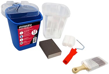 ALLWAY PC12K 12-Piece Paint Project Kit, 40 oz
