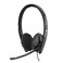 Sennheiser PC 8.2 USB On-Ear Headset With In-Line Volume Control - Secure Fit Headband - No Slippage - Passive Noise-Cancellation Adjustable Microphone - for Internet Telephone Users and E-Learners