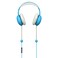 DefenderShield EMF-Free Over-Ear Kids Headphones - Universal Air Tube Wired Crystal Clear Stereo Headset with Microphone &amp; Volume Control - Works with iPhone, Galaxy, iPad &amp; Other Audio Devices