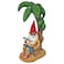Design Toscano Garden Gnome Statue - Beach Comber Gnome Dude - Outdoor Garden Gnomes - Funny Lawn Gnome Statues, Twin