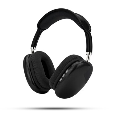 AUDALA Wireless Bluetooth Over Ear Headphones Up to 28H Battery Life Headset with Microphone Gym Overhead Headphones Compatible with iOS &amp; Android Mobile Phones, Computers, Laptop (Black)