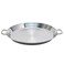 Garcima Stainless Steel 14-inch Flat Bottom Paella Pan, 36cm For use on Smoothtop and Induction Stoves Made in Spain