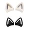 CCeCCe 2 Pair Gaming Headset Cat Ears Attachment Universal Silicone Kitten Ear Decoration for Razer Kraken HyperX Cloud Logitech Astro Headphone Over-Ear Wireless Headset Headband