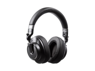 Monoprice SonicSolace II Active Noise Cancelling (ANC) Over Ear Headphone, Bluetooth 5, Supports Apple Siri and Google Assistant Personal Voice Assistants,Black
