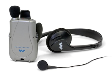 Williams Sound PKT D1 H26 Pocketalker Ultra with Rear-wear Headphone, 200 hours of battery life, Adjustable tone and volume control, Accommodates a variety of earphone and headphone options