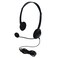 Califone 3065AVT Lightweight Personal Multimedia Stereo Headset with To Go Plug, Black, Fully Adjustable Headband Fits All Students, Recessed Wiring Resists Prying Fingers