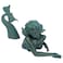 Design Toscano Meara the Mermaid Swimmer Indoor/Outdoor Garden Statue for Patio, Pool or Lawn, 16 Inches Wide, 7 Inches Deep, 7 Inches High, Handcast Polyresin, Green Verdigris Finish