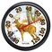 Taylor Large Dial Thermometer, Wireless Thermometer with Easy to Read Large Numbers for Patio, Pool, and Indoor Areas, 13.25-inch, Deer Pattern