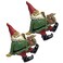 Garden Gnome Statue - Osbert the Garden Gnome Shelf Sitter - Outdoor Garden Gnomes - Funny Lawn Gnome Statues