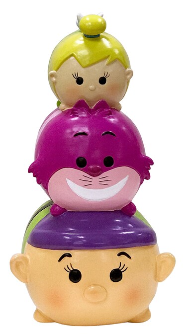 Design International Group Tsum Tsum Garden Statue: Tink, Cheshire Cat &amp; Dopey (LDG87488)
