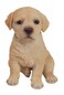 Hi-Line Gift Ltd Labrador Puppy Statue, Yellow