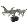 Design Toscano Wild Stallion Horses Statue, Verdigris