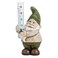 Bits and Pieces Garden D&eacute;cor-Hand Painted Gnome Rain Gauge Sculpture for Your Garden, Lawn or Patio - Charming, Durable, Weather Resistant Polyresin Statue