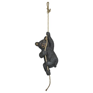 Design Toscano Swinging Bocephus Bear Garden Statue