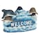 Design Toscano QM13001 Dolphin Welcome Statue, One Size, Full Color