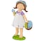 Design Toscano Bluebonnet Twins Springtime Child Garden Statue: Juliette Girl