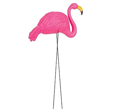 34" Flamingo Yard Ornament