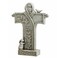 Avalon Gallery Outdoor Sculptures Saint Francis of Assisi Inspirational Stone Resin Garden Statue, 18-Inch, Cross