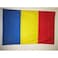Romania Flag 3' x 5' External Use - Romanian flags 90 x 90 cm - Banner 3x5 ft Knitted Polyester - AZ FLAG