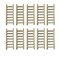 Tophappy Mini Ladders Fairy Garden Accessories,Wood Step Ladder Set Micro Landscape Accessories for DIY Dollhouse D&eacute;cor (10pcs Ladder)