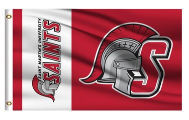 Saint Martin's University Saints College Flag Outdoor,Outside 3x5 Banner, Double Sided