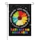 Hate Has No Home Here Garden Flag One SizeUnique Outdoor Flags Double Sided for Yard Funny Garden Flags One Size Double Sided Outdoor Sign Hate Has No Home Here Sided Garden Flag