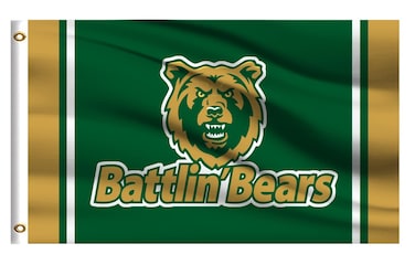 Rocky Mountain College Battlin' Bears Flag Outdoor,Outside 3x5 Banner, Double Sided
